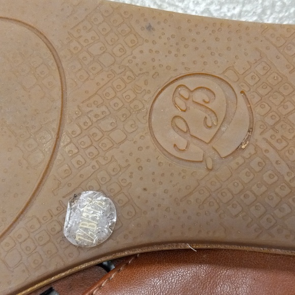 Lucky Brand Brown, Turquoise, and Tan Beaded Thong Sandals - Picture 7 of 11
